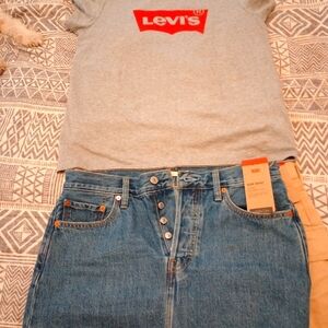 Levi's Icon jean skirt